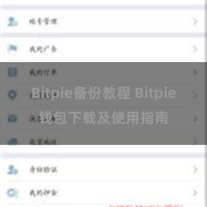 Bitpie备份教程 Bitpie钱包下载及使用指南