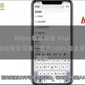 Bitpie转账教程 Bitpie钱包安全可靠，资产100%自主掌控