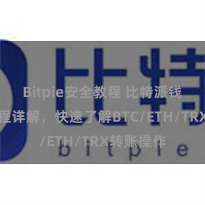 Bitpie安全教程 比特派钱包转账教程详解，快速了解BTC/ETH/TRX转账操作