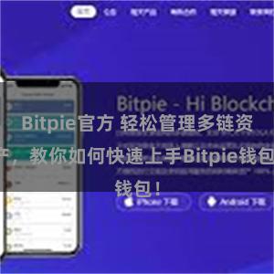 Bitpie官方 轻松管理多链资产，教你如何快速上手Bitpie钱包！