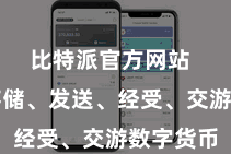 比特派官方网站  无论是存储、发送、经受、交游数字货币